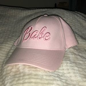 Pink “Babe” Baseball Cap